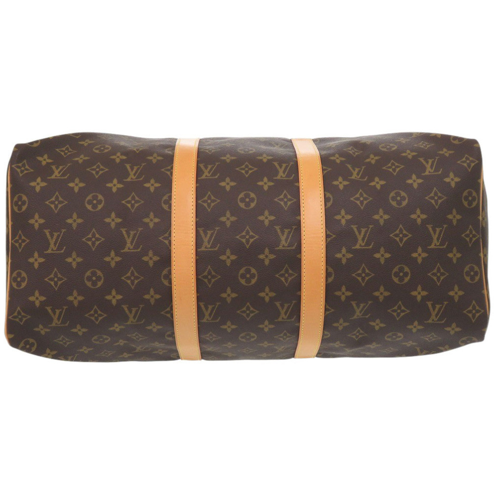 LOUIS VUITTON Authentic Brown Monogram Keepall 50 Boston Bag - Picture 3 of 10